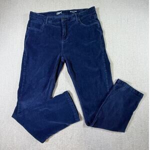 Mugsy Men's 36x32 Blue Mile Highs Straight Leg Corduroy Pants Stretch Casual
